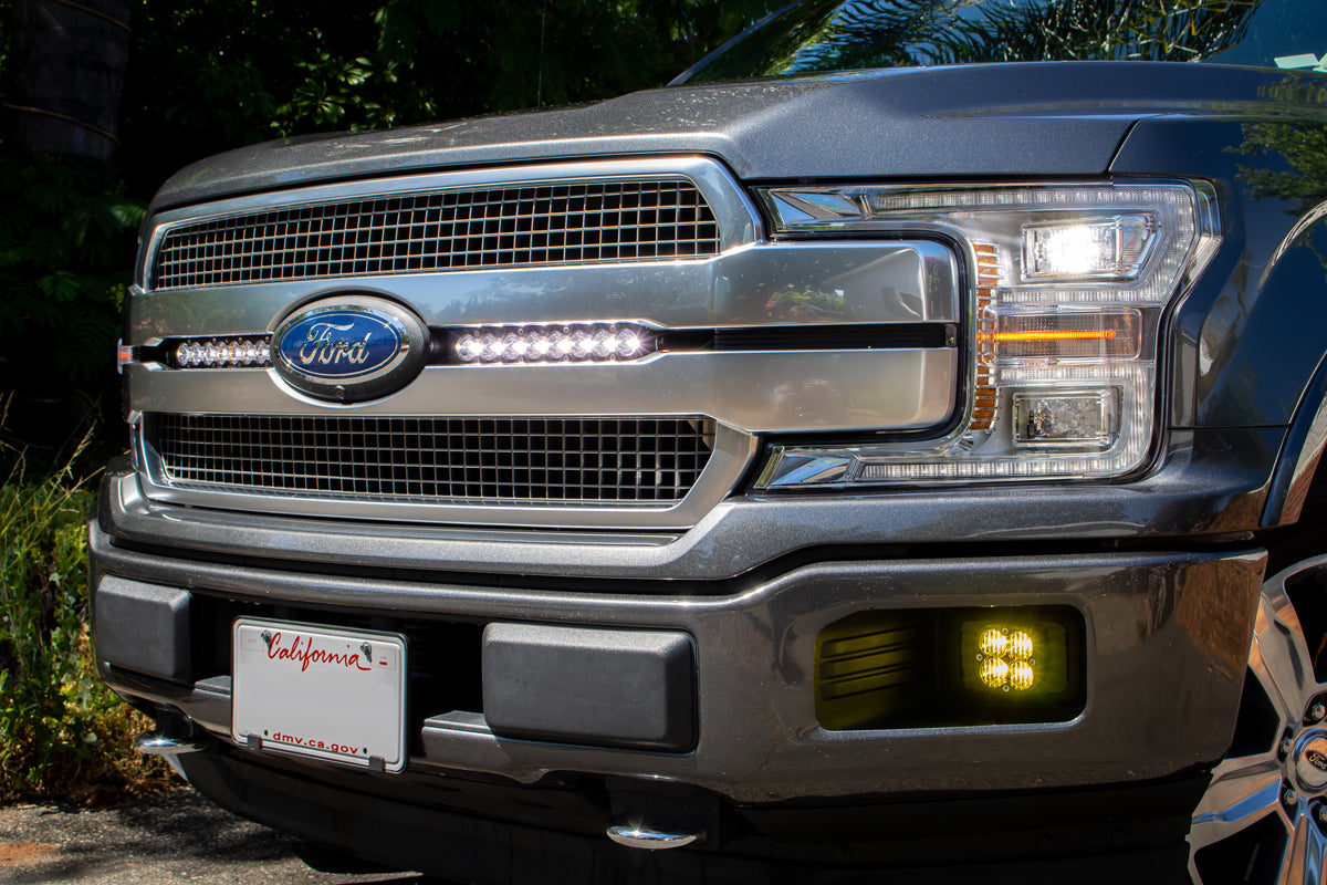 
                  
                    F-150 Dual 10 Inch S8 Light Bar Kit For 18-On Ford F-150 Baja Designs
                  
                