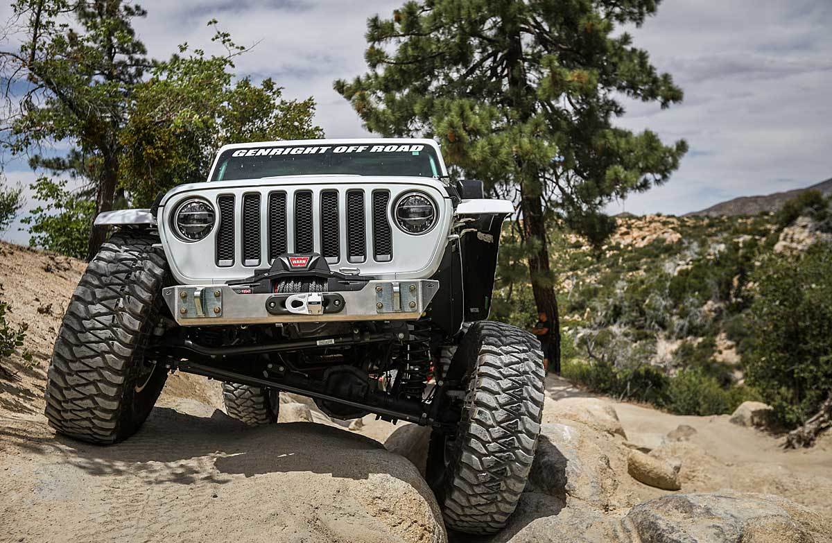 
                  
                    Jeep JL and JT Ultra Clearance Stubby Front Bumper Aluminum 2019-2020 Jeep Wrangler JL and 2020-Current Jeep Gladiator JT GenRight
                  
                