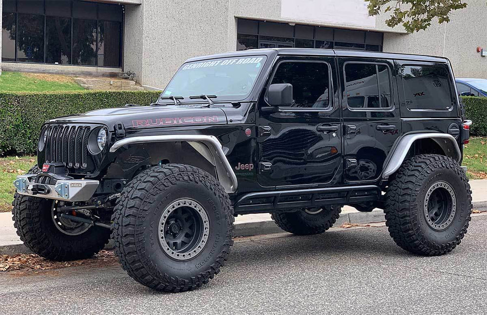 
                  
                    Jeep JL and JT Narrow Front Tube Fenders Aluminum Brushed 2019-2020 Jeep Wrangler JL and 2020-Current Jeep Gladiator JT GenRight
                  
                